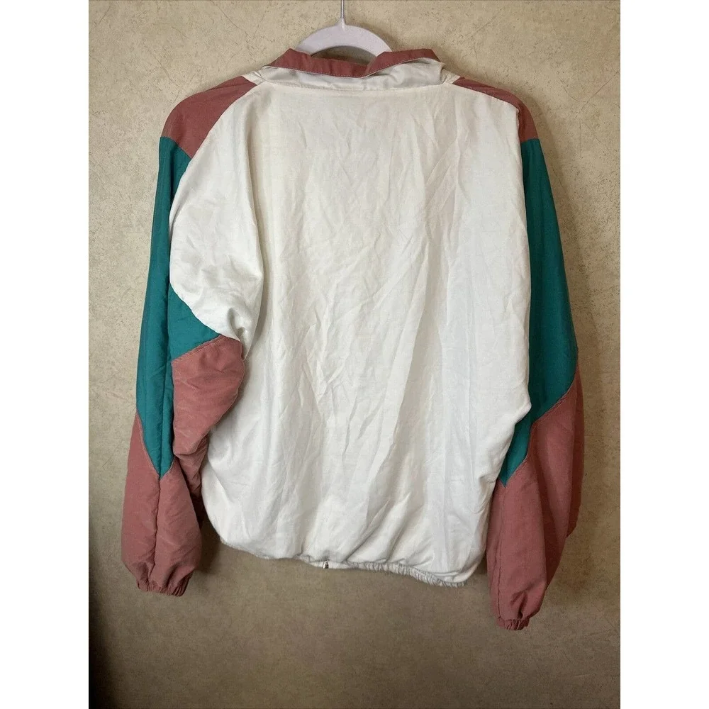 Vintage 90s Retro Shiwi Sports Wear Nylon Windbreaker Jacket Sz L